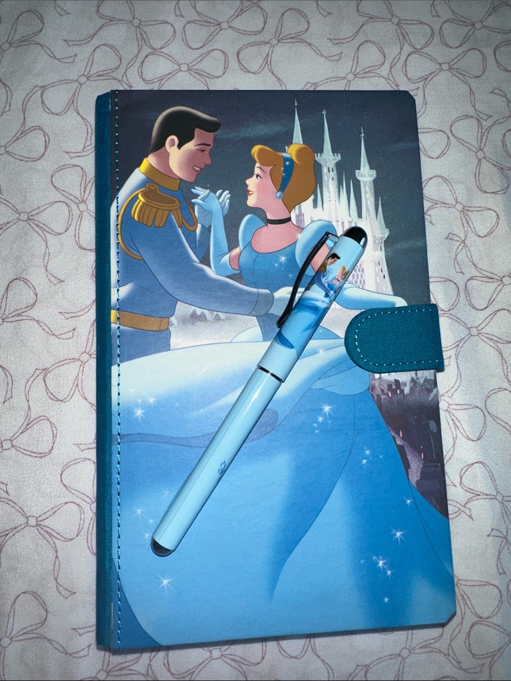 Cinderella journal notebook with pen